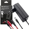 Qoltec Automatyczna ładowarka do akumulatora AGM GEL STD 6V 12V | 1.5A |Prostownik z sygnalizatorem LED